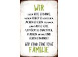 Vianmo Insegna In Legno 18X12 Cm Wir Sind Eine Tolle Familie