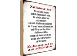 Vianmo Insegna In Legno 18X12 Cm Zuhause Ist Am SchöNsten
