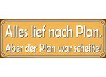 Vianmo Insegna In Legno 10X27 Cm Alles Lief Nach Plan Aber Plan