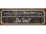 Vianmo Insegna In Legno 10X27 Cm Als Baby FüR BäUerchen Gelobt