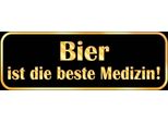 Vianmo Insegna In Legno 10X27 Cm Bier Ist Die Beste Medizin
