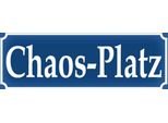 Vianmo Insegna In Legno 10X27 Cm Chaos-Platz