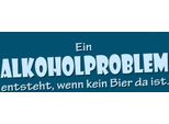 Vianmo Insegna In Legno 10X27 Cm Ein Alkoholproblem Entsteht