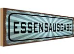 Vianmo Insegna In Legno 10X27 Cm Essensausgabe