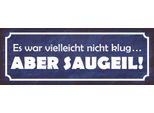 Vianmo Insegna In Legno 10X27 Cm Es War Nicht Klug Aber Saugeil