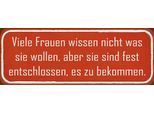 Vianmo Insegna In Legno 10X27 Cm Frauen Wissen Nicht Was Wollen