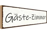 Vianmo Insegna In Legno 10X27 Cm GäSte-Zimmer