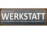 Vianmo Insegna In Legno 10X27 Cm Gestern War Werkstatt AufgeräUmt