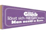 Vianmo Insegna In Legno 10X27 Cm GlüCk LäSst Sich Kaufen Essen