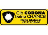 Vianmo Insegna In Legno 10X27 Cm Gib Keine Chance