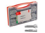 fischer RED-BOX - SX Plus, UX 2K 40991 Universaldübel-Sortiment, 290 Stück