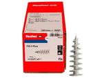 fischer FID II Plus 570349 Dämmstoffdübel Ø 28 mm x 80 mm, 25 Stück
