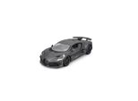 Bburago 18-11101 - Modellauto - Bugatti Divo Carbon (Grau, MaßStab 1:18) Sonderedition