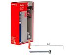 fischer DuoTec 10 S PH 2K 539026 Dübel mit Schrauben Ø 10 mm x 50 mm, 10 Stück