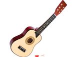 Piede Piccolo Chitarra Di Legno Giocattolo Naturale