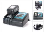 Makita Power Source Kit 18V Con: 1X Batteria BL1830B 3,0Ah + Caricabatterie DC18RC