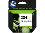 Hp Cartuccia Inchiostro Originale 304XL Tricromia Resa Elevata Per Stampanti Hp