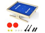 Costway 45 X 33,5 Cm Tavolo Da Gioco In Legno Per 2 Giocatori, Con 2 Maniglie Magnetiche, 2 Palline