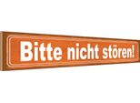 Vianmo Insegna In Legno 10X46 Cm Bitte Nicht StöRen