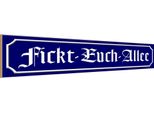 Vianmo Insegna In Legno 10X46 Cm Fickt-Euch-Allee Lustig