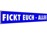 Vianmo Insegna In Legno 10X46 Cm Fickt Euch Allee Lustig