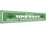 Vianmo Insegna In Legno 10X46 Cm Gratis Unkraut SelbstpflüCker