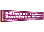 Vianmo Insegna In Legno 10X46 Cm Hinter Lustigen Mann Eine Frau
