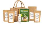 Rimedi Casalinghi Fai Da Te - Set Regalo - Bicarbonato Di Sodio, Soda, Sapone Di Cagliata, Acido Citrico E Aceto Con Libro Incluso