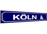 Vianmo Insegna In Legno 10X46 Cm Bandiera KöLn Wappen