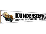 Vianmo Insegna In Legno 10X46 Cm Kundenservice Mo-Fr, Sa So Zu