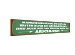 Vianmo Insegna In Legno 10X46 Cm Manche Menschen Arschloch