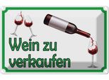 Vianmo Insegna Di Latta 20X30 Cm Wein Zu Verkaufen Alkohol