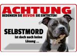 Vianmo Insegna Di Latta 20X30 Cm Achtung Bedenken Eintreten Hund