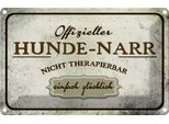 Vianmo Insegna Di Latta 20X30 Cm Hunde-Narr Nicht Therapierbar