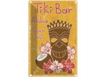 Vianmo Insegna Di Latta 18X12 Cm Alkohol Tiki Bar Aloha Hawaii