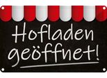 Vianmo Insegna Di Latta 20X30 Cm Hofladen GeöFfnet Verkauf