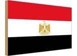 Vianmo Insegna In Legno 20X30 Cm Bandiera ÄGyptens Flag Of Egypt