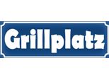 Vianmo Insegna In Legno 10X27 Cm Grillplatz