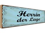Vianmo Insegna In Legno 10X27 Cm Herrin Der Lage