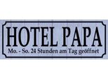 Vianmo Insegna In Legno 10X27 Cm Hotel Papa 24 Stunden Am Tag
