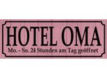 Vianmo Insegna In Legno 10X27 Cm Hotel Oma 24 Stunden Am Tag