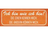 Vianmo Insegna In Legno 10X27 Cm Ich Bin Wie Ich Bin Die Einen