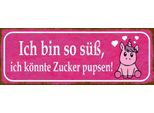 Vianmo Insegna In Legno 10X27 Cm Ich Bin So Süß Zucker Pupsen