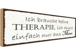 Vianmo Insegna In Legno 10X27 Cm Ich Muss Einfach Nur Ans Meer
