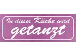 Vianmo Insegna In Legno 10X27 Cm In Dieser KüChe Wird Getanzt