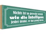 Vianmo Insegna In Legno 10X27 Cm Intelligent Gerecht Verteilt