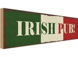 Vianmo Insegna In Legno 10X27 Cm Irish Pub Kneipe Alkohol
