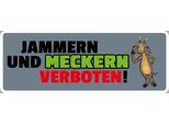 Vianmo Insegna In Legno 10X27 Cm Jammern Und Meckern Verboten