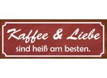 Vianmo Insegna In Legno 10X27 Cm Kaffee Liebe Sind Heiß Am Besten
