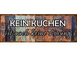 Vianmo Insegna In Legno 10X27 Cm Kein Kuchen Ist Keine LöSung